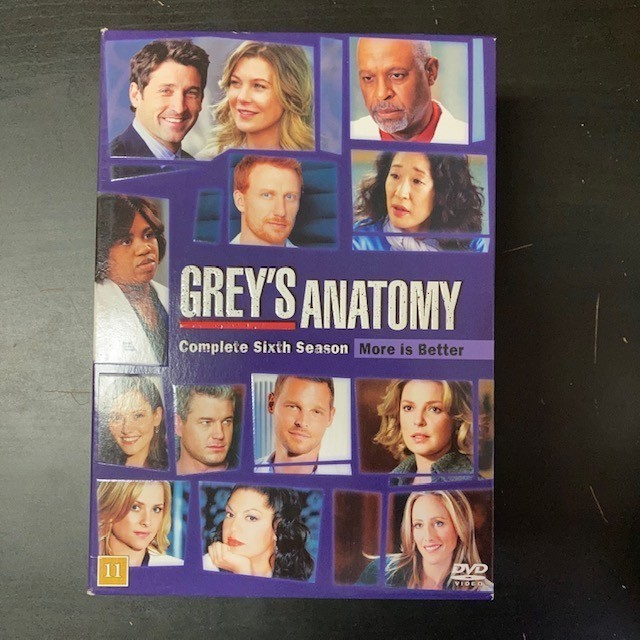 Greyn anatomia - Kausi 6 6DVD