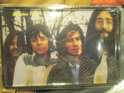 Peltikyltti The Beatles 1969