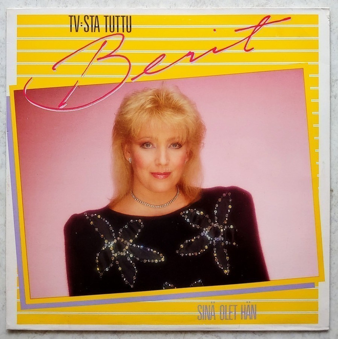 BERIT: Sinä Olet Hän – VIP LP 1984 - V. Samuli / R. Reiman