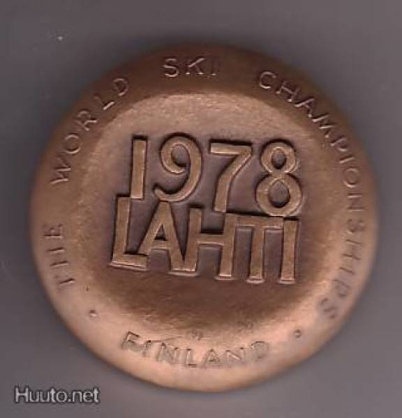 LAHTI: MM-kisamitali 1978 (Raimo Heino)