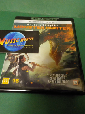 MONSTER HUNTER UUSI 4K ULTRA HD + BLU-RAY (W)