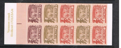 Ruotsi 1966 - Drottningholmin teatteri vihko  ++