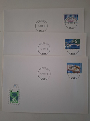 FDC 4.9.1989 IPU , EUROOPAN NEUVOSTO , KAUPPAOPETUS