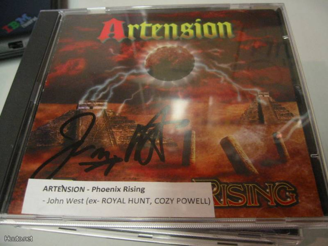 ARTENSION - PHOENIX RISING CD JOHN WESTIN NIMMARILLA