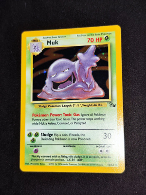 Pokémon-kortti holofoil Muk 13/62