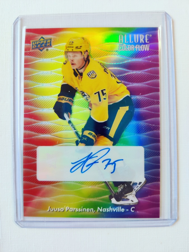 Juuso Pärssinen - 23-24 UD Allure Full Rainbow Auto
