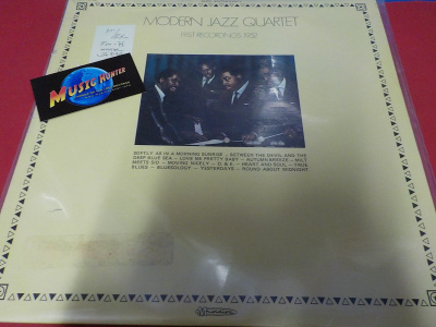 MODERN JAZZ QUARTET - FIRST RECORDINGS 1952 M-/EX- LP
