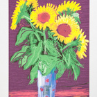 David Hockney  „Sunflowers" - pikkukuva 2