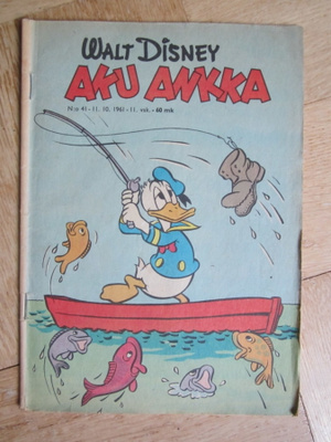 AKU ANKKA NUMERO 41 VUODELTA 1961