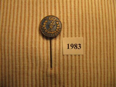 Vasaloppet rintamerkki 60:s hiihto 1983