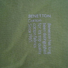 Benetton pusero vihreä lime L käyttämätön - pikkukuva 2