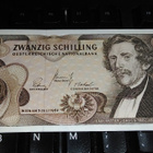 Austria Itävalta 20 Schilling 1967 sn686 UNC - pikkukuva 1