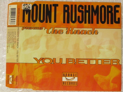 Mount Rushmore Presents The Knack•You Better CD Maxi-Single