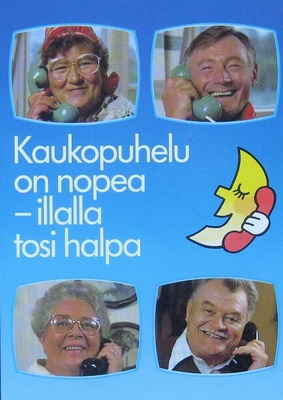 Lankapuhelin Postikortti