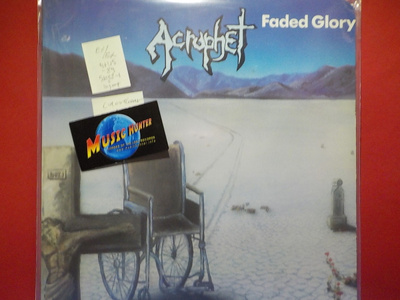 ACROPHET - FADED GLORY - 1ST. US PRESS 1989 EX/EX INSERT LP