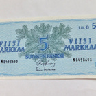 5 mk 1963 Litt B N-sarja PAKKASILEÄ - pikkukuva 1