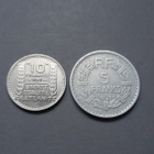 Ranska 10 francs ja 5 francs 1949 - pikkukuva 2