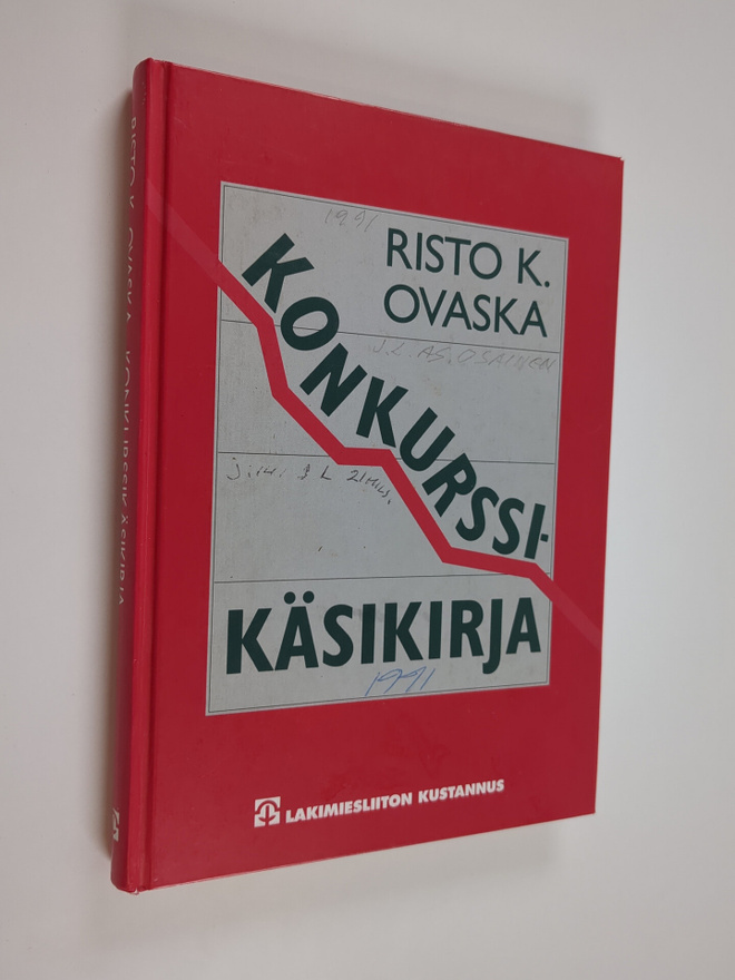 Risto K. Ovaska : Konkurssikäsikirja