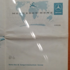 Mercedes Benz korjaamokartta 1962 - pikkukuva 2