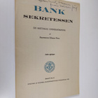 Håkan Nial : Banksekretessen : en rättslig undersökning (... - pikkukuva 1