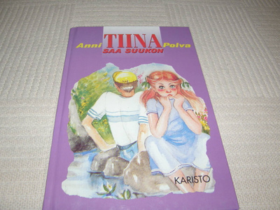 Anni Polva Tiina saa suukon