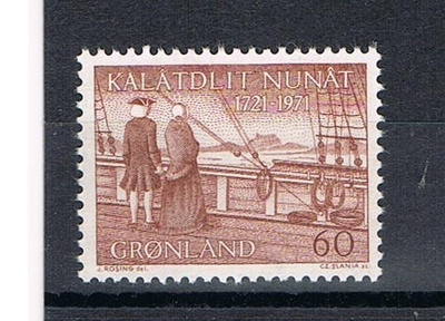 Grönlanti 1971 - H. Egede 250 v. sitten Grönlantiin  ++
