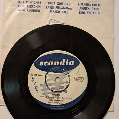 Laila Kinnunen – Cow Cow Boogie / Marina, V.1959