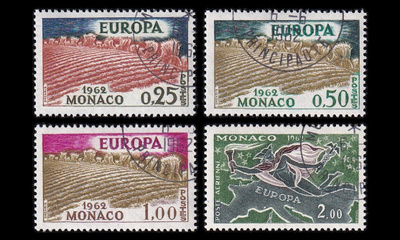 Monaco 695-8 o Europa (1962)
