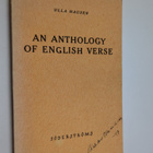 An anthology of English verse - pikkukuva 1