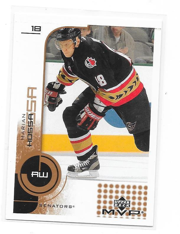 2002-03 Upper Deck MVP #127 Marian Hossa Ottawa Senators
