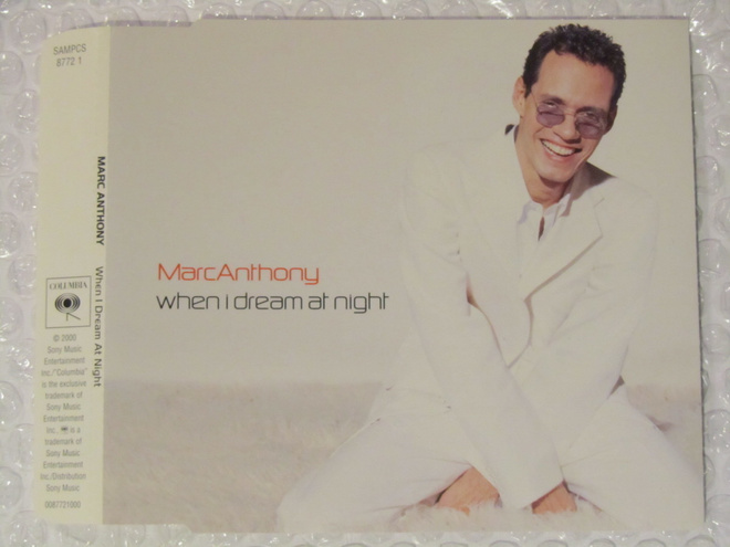 Marc Anthony • When I Dream At Night CD-Single