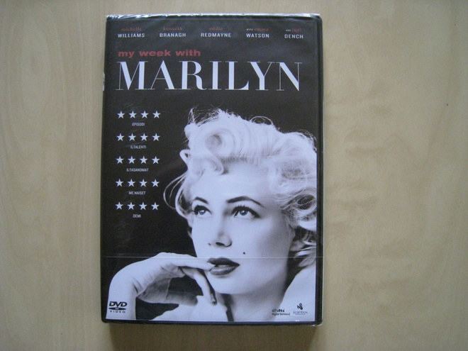 my week with Marilyn (dvd) uusi/muoveissa