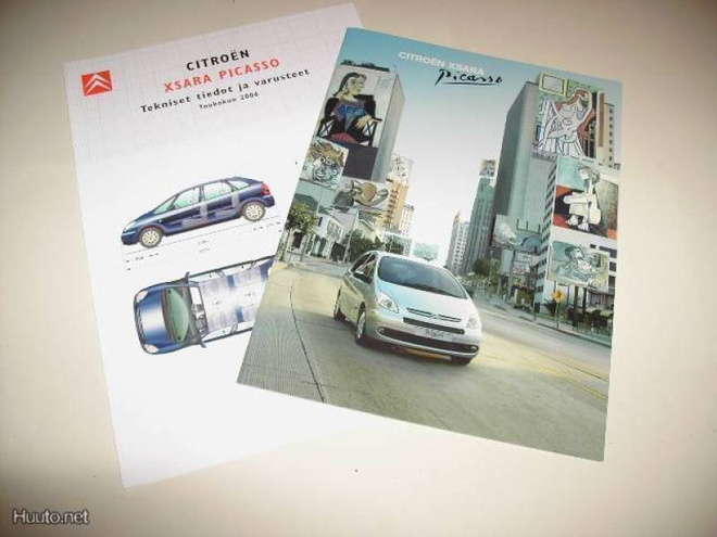 Citroen Xsara Picasso 9/2006 esite - Suomi