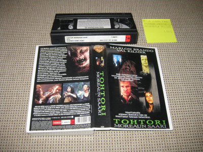 Tohtori Moreaun Saari-VHS (Warner Home Video, Val Kilmer)