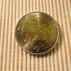 5 € 2007 Suomen Itsenäisyys 90 V juhlaraha. - pikkukuva 1