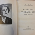 Aino Kallas - Vaeltava vieraskirja vuosilta 1946-1956 - pikkukuva 3