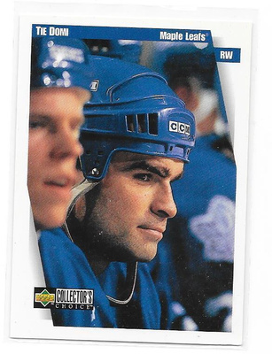 1997-98 Collector`s Choice #253 Tie Domi Toronto Gooni