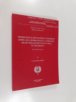 Leena Rask-Nissilä : Neurological Development and Serum L...