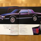 Esite Chevrolet Monte Carlo 1987 - pikkukuva 4