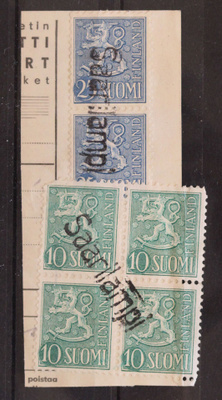 # 23846 # Pp Saarilampi - M-54 leike 1958