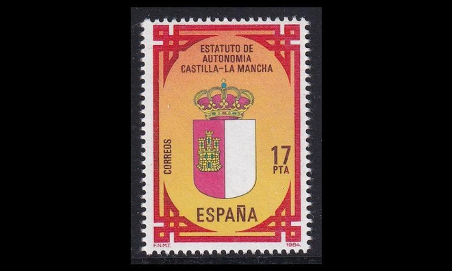 Espanja 2637 ** Kastilia-La Manchan itsehallinto (1984)