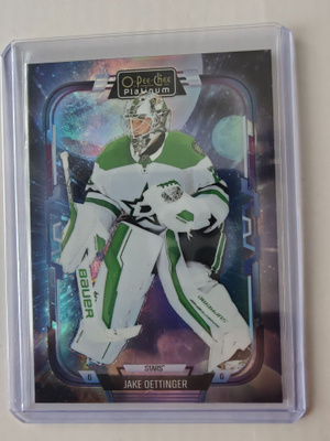 Jake Oettinger 2025-26 OPC Platinum Cosmic /65