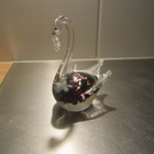 Lasinen joutsen, korkeus 9,5 cm - pikkukuva 1