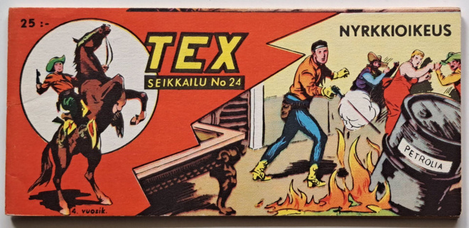 TEX seikkailu No 24 1956 (4. vsk)