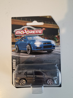 Majorette Mitsubishi Lancer Evolution 9 Dark Grey 1:58