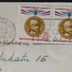 USA-lentopostikirje Mannerheim -merkkiparilla 1960 Suomeen - pikkukuva 2