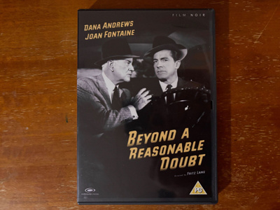 Beyond a Reasonable Doubt DVD