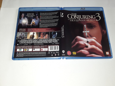The Conjuring 3 - The Devil Made D - NORDIC Region B Blu-Ray