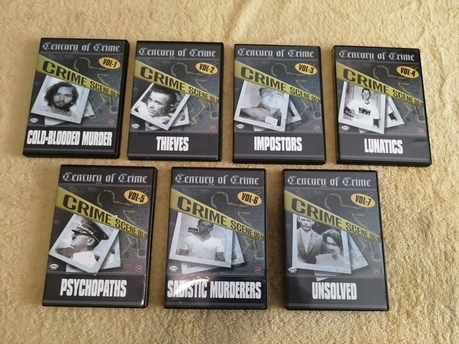 CENTURY OF CRIME VOL 1-7 DVD