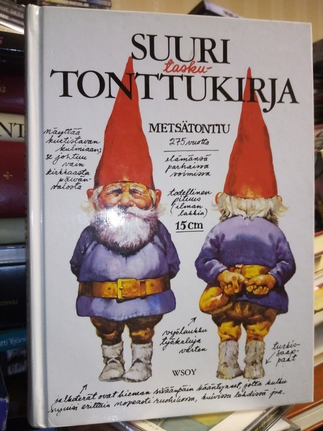 Poortvliet: Suuri Taskutonttukirja 2p.1996 KOVAKANTINEN